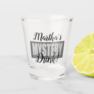 Funny Personalised Mystery Drink Shot Glass