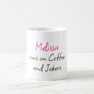 Funny Personalised Name Creative Mahjong Coffee Mug