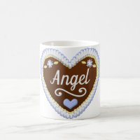 Funny Personalised Name Gingerbread Cookies Heart