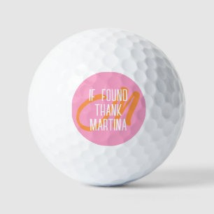Funny Personalised Name Golf Balls
