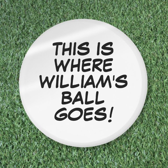 Funny Personalised Name Golf Magnet (Funny Personalized Name Golf Magnet)