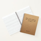 Funny Personalised Notes Office Meeting Notebook (Inside)