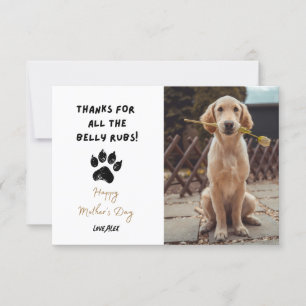 Funny Personalised Pet Photo Dog Mum mothers day