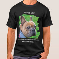 Funny Personalised Pet Photo Proud Dog Dad