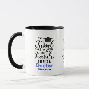 FUNNY Personalised PhD Graduation Graduate Quote Mug