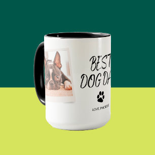 Funny Personalized Dog Dad Pet Photo Father's Day  Mug