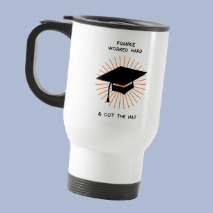 Funny Personalized Graduation Travel Mug