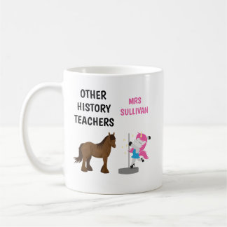 Funny Personalized History Teacher Mug Gift