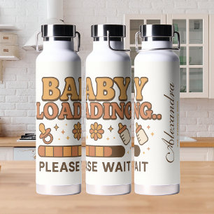 Funny Personalized Pregnancy Progress Bar Water Bottle