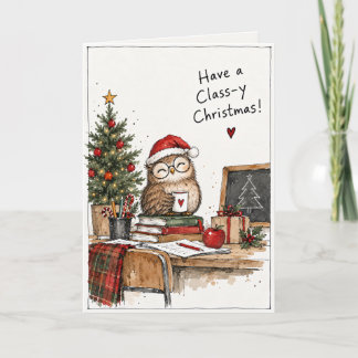 Funny Personalized Teacher & Teaching Assistant Ch Card