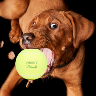 Funny Personalized Tennis Balls