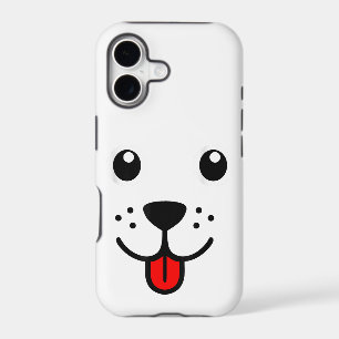 Funny Pet Animal Dog Puppy Happy Emoticon Face
