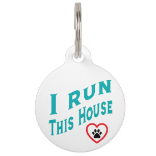 Funny Pet Cat Dog Tag