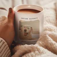 Funny Pet 'Define Naughty' 2 Photo Christmas