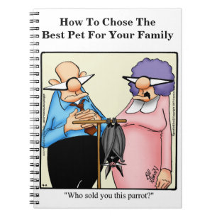 Funny Pet Owner Humour Notebook