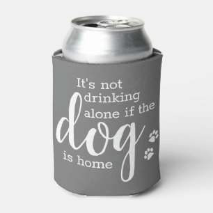 Funny Pet Photo Dog Dad Fathers Day  Can Cooler