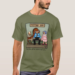 Funny Petting Zoo Humour Tee Shirt