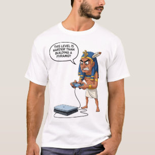 Funny Pharaoh Gamer T-Shirt