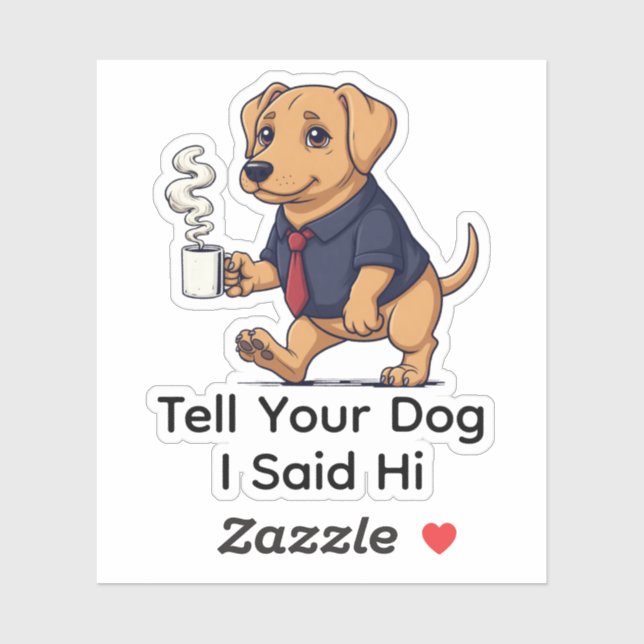 Funny Pharaoh Hound Dog Business Suit Coffee  (Sheet)