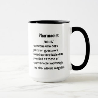 funny Pharmacist Definition gifts for men women Mug