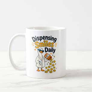 Funny Pharmacist Duck Design Coffee Mug