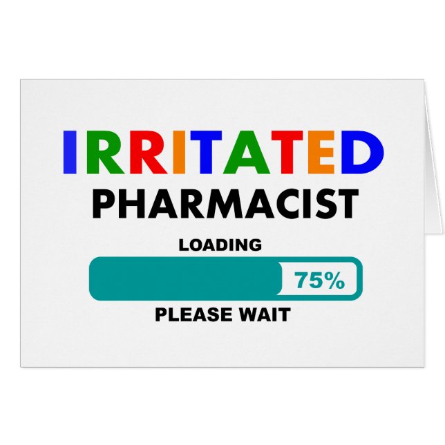 Funny Pharmacist Loading T-Shirts (Front Horizontal)
