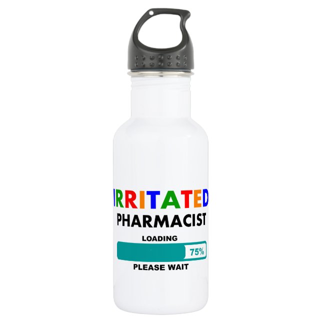Funny Pharmacist Loading T-Shirts 532 Ml Water Bottle (Front)