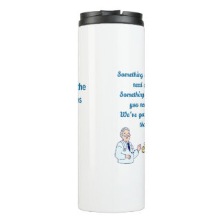 Funny Pharmacist Thermal Tumbler