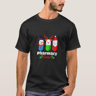Funny Pharmacy Crew Christmas T-Shirt