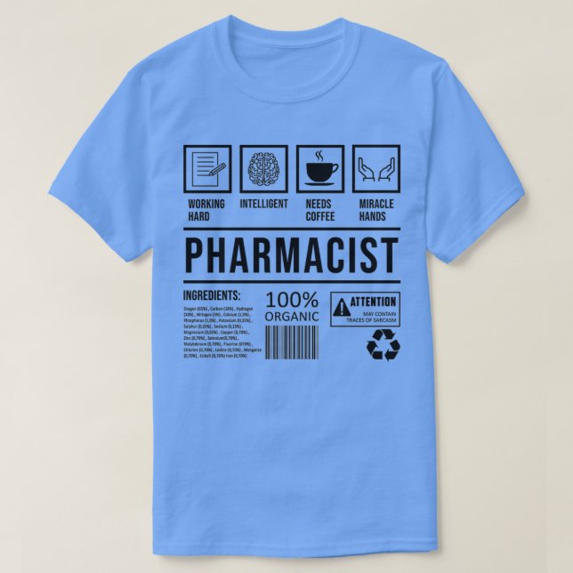Funny Pharmacy Graduation Pharmacist T-Shirt (Design Front)