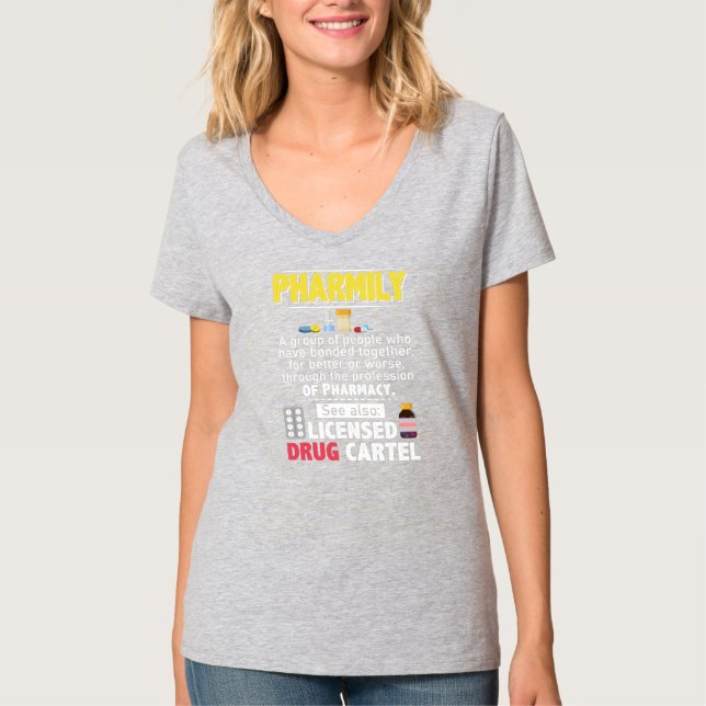 Funny Pharmacy Technician Pharmacist Jokes  T-Shirt (Front)