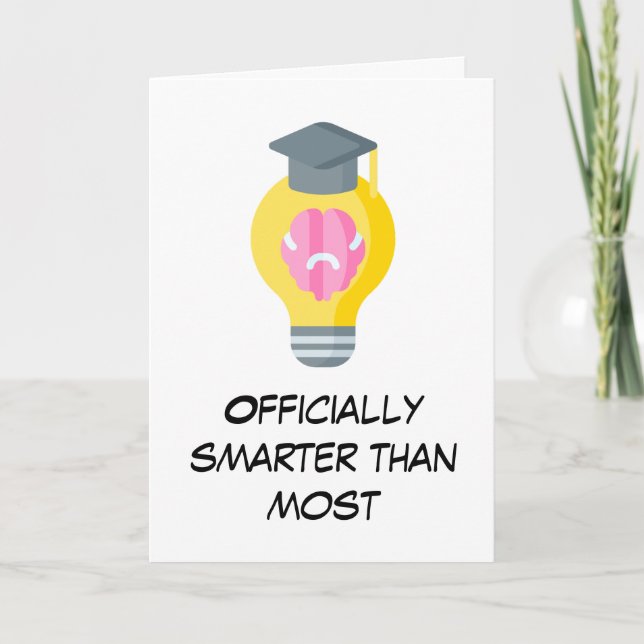 funny phd graduation cards (Front)