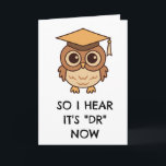 funny phd graduation cards<br><div class="desc">Celebrate the culmination of years of hard work and dedication with our Funny PhD Graduation Cards! Perfect for adding a touch of humour to the momentous occasion, these cards are designed to bring smiles and laughter to new PhD graduates. Each card features clever jokes, witty illustrations, and light-hearted puns that...</div>