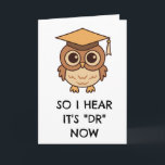 funny phd graduation cards<br><div class="desc">Celebrate the culmination of years of hard work and dedication with our Funny PhD Graduation Cards! Perfect for adding a touch of humour to the momentous occasion, these cards are designed to bring smiles and laughter to new PhD graduates. Each card features clever jokes, witty illustrations, and light-hearted puns that...</div>