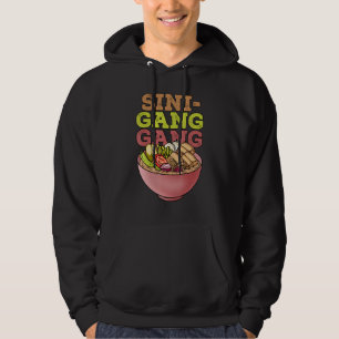Funny Philippines Pinoy Filipino Sinigang Gang Hoodie