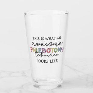 Funny Phlebotomy Technician awesome PBT Glass
