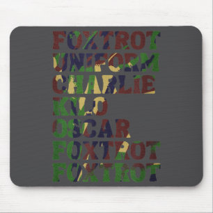 Funny Phonetic Alphabet Nato Military Lice Army Ta Mouse Mat