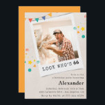 Funny Photo 66th birthday invitations Men<br><div class="desc">Funny Photo 66th birthday invitations Men</div>