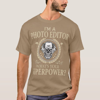 Funny Photo Editor Awesome Cool T-Shirt