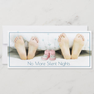 Funny Photo Holiday Pregnancy Announcement