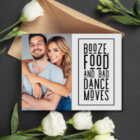 Funny Photo Wedding Save the Date  