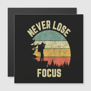 Funny Photographer Camera Never Lose Focus