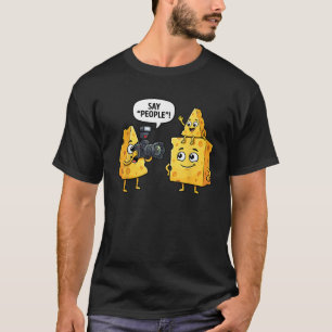 Funny Photography Art For Men Women DSLR Camera T-Shirt