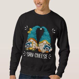 Funny Photography Camera Gnomes For Photographers Sweatshirt