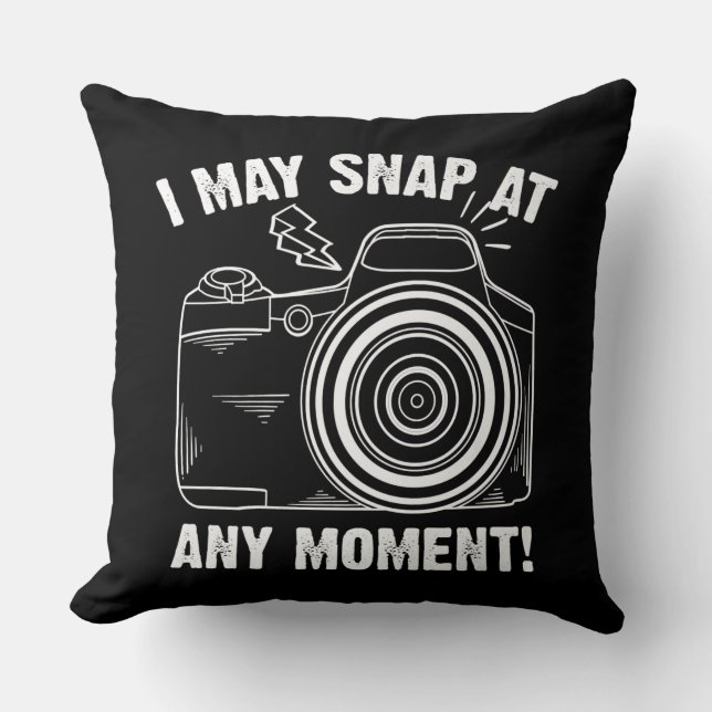 Funny Photography Gift For Men Women Cool Photogra Cushion (Front)