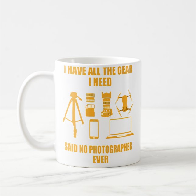 Funny Photography Gift For Photographer Men Women  Coffee Mug (Left)