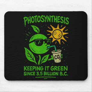 Funny Photosynthesis - Keeng It Green Ecology Biol Mouse Mat