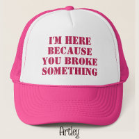 Funny Phrase Handyman Dad Joke Pink