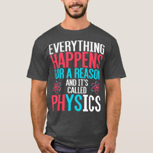 Funny Physicist Science Gift Equation Physics T-Shirt