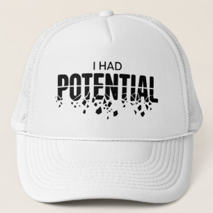 Funny Physics Teacher I Had Potential Humour Trucker Hat